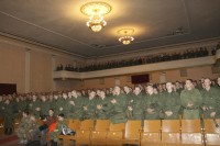 Концерт для военнослужащих учебного центра подготовки авиационных специалистов Военно-космических сил