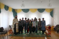 Протоиерей Валерий Волощук совершил чин освящения специального коррекционного детского дома «Аревик» для детей с отклонениями в развитии в п. Чалтырь