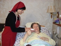 Сестры милосердия посетили семьи инвалидов