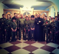 Беседа с воспитанниками Второго Донского Императора Николая II кадетского корпуса