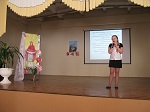 выступление ученицы на мастер-классе Боричевской Надежды Михайловны