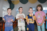 Причастие детей из детского дома Аревик