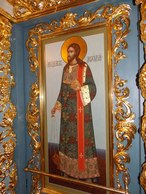 Иконостас в домовой церкви в честь иконы Божией Матери «Знамение» Архиерейского подворья г. Ростова-на-Дону