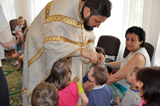 Таинство Крещения воспитанников коррекционного Детского Дома «Аревик»