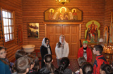 экскурсия по приходу для учащихся средних школ из города Новочеркасска