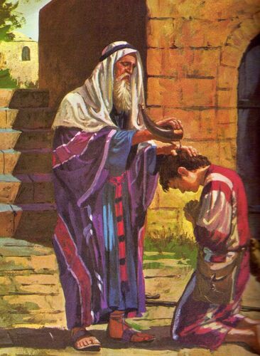 Помазание Саула на царство