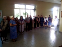 Молебен в часовне при ОКБ