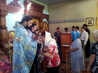 Молебен в часовне при ОКБ