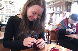 Изготовление новогодних шаров