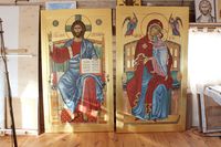 Иконостас в наш криптовый храм Сорока Севастийских мучеников