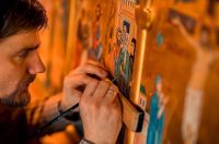 Олифление иконы