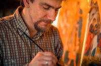 Олифление иконы