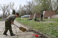 Благоустройство памятников