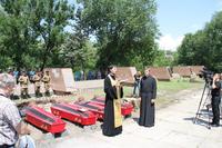 Перезахоронение воинов ВОВ