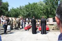 Перезахоронение воинов ВОВ