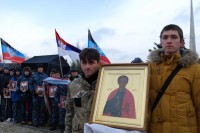 Перезахоронение останков погибших