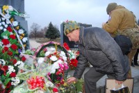 Перезахоронение останков погибших