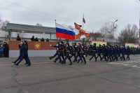 Торжественное принятие воинской присяги