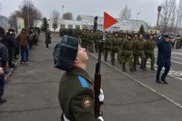 Торжественное принятие воинской присяги