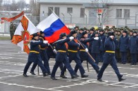 Торжественное принятие воинской присяги