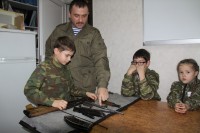 Занятия по начальной военной подготовке к службе в Российской Армии