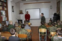Занятия по начальной военной подготовке к службе в Российской Армии