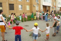 Детский праздник, посвященный дню Святой Троицы