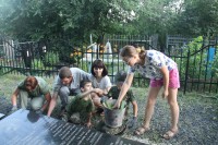 Могила воинов казаков-кавалеристов батареи Дмитрия Пескова