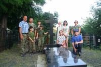 Могила воинов казаков-кавалеристов батареи Дмитрия Пескова