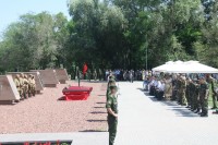 Перезахоронение останков погибших