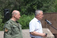 Перезахоронение останков погибших