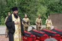 Перезахоронение останков погибших