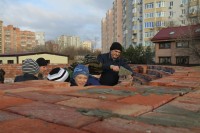 Закладка именных кирпичей