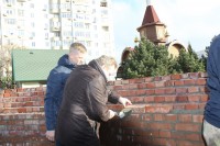 Закладка именных кирпичей