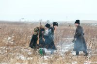 Реконструкция эпизода гражданской войны на нижнем Дону