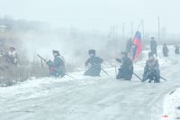Реконструкция эпизода гражданской войны на нижнем Дону