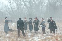 Реконструкция эпизода гражданской войны на нижнем Дону