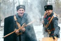 Реконструкция эпизода гражданской войны на нижнем Дону