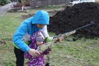 Занятие по начальной военной подготовке к службе в Российской армии