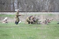 Реконструкция боя за станицу Медведовская