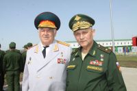 Открытие военного городка и аллеи воинской славы