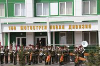 Открытие военного городка и аллеи воинской славы