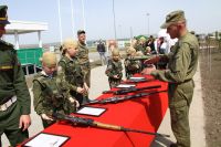 Открытие военного городка и аллеи воинской славы