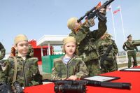 Открытие военного городка и аллеи воинской славы