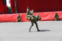 Открытие военного городка и аллеи воинской славы