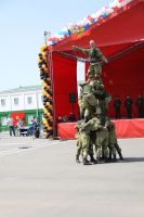 Открытие военного городка и аллеи воинской славы