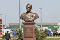 Открытие военного городка и аллеи воинской славы