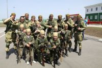 Открытие военного городка и аллеи воинской славы