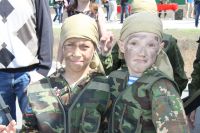 Открытие военного городка и аллеи воинской славы