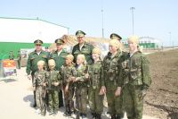 Открытие военного городка и аллеи воинской славы